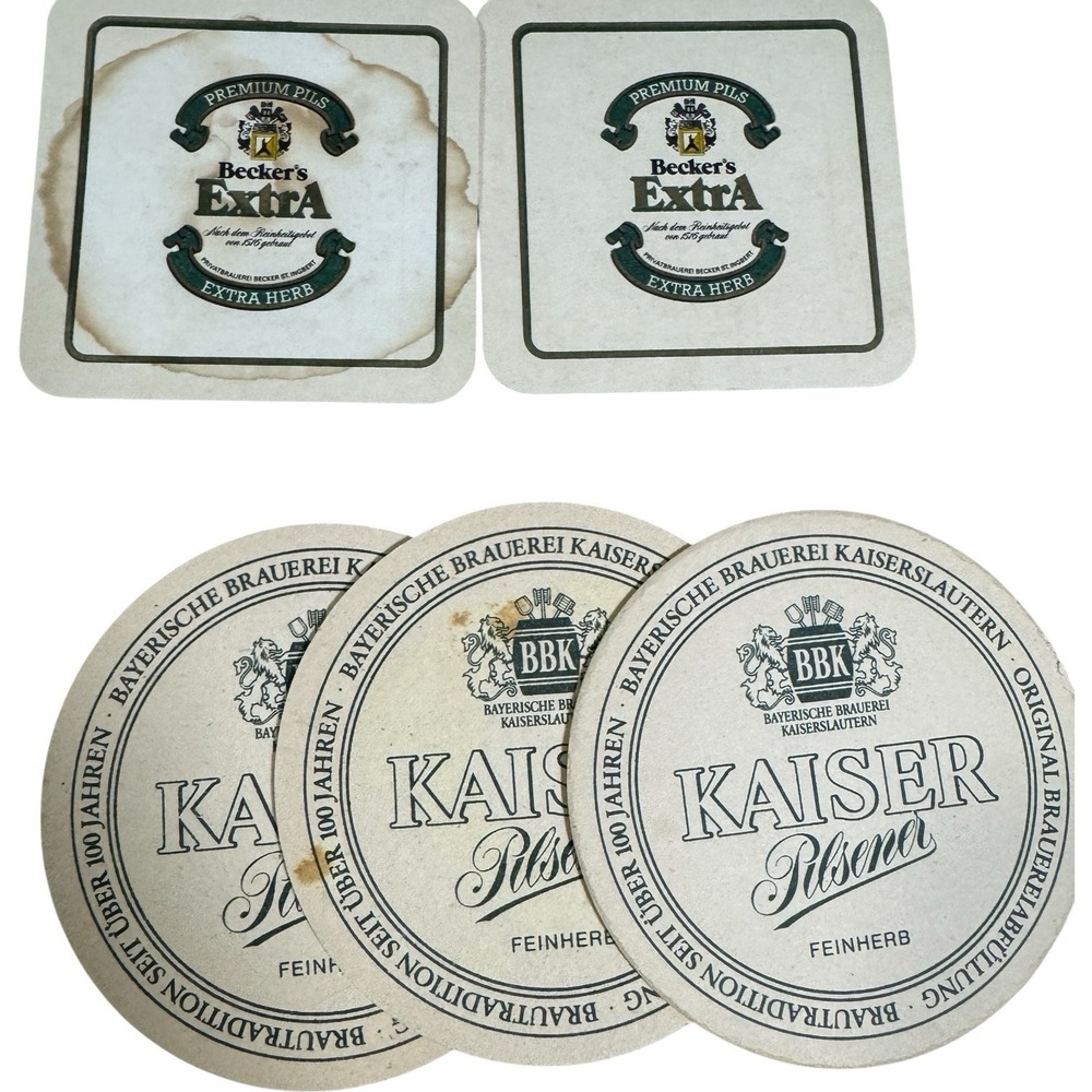 Lot Of 54 Vintage German Beer Coasters From The 80's - Picture 2 of 13
